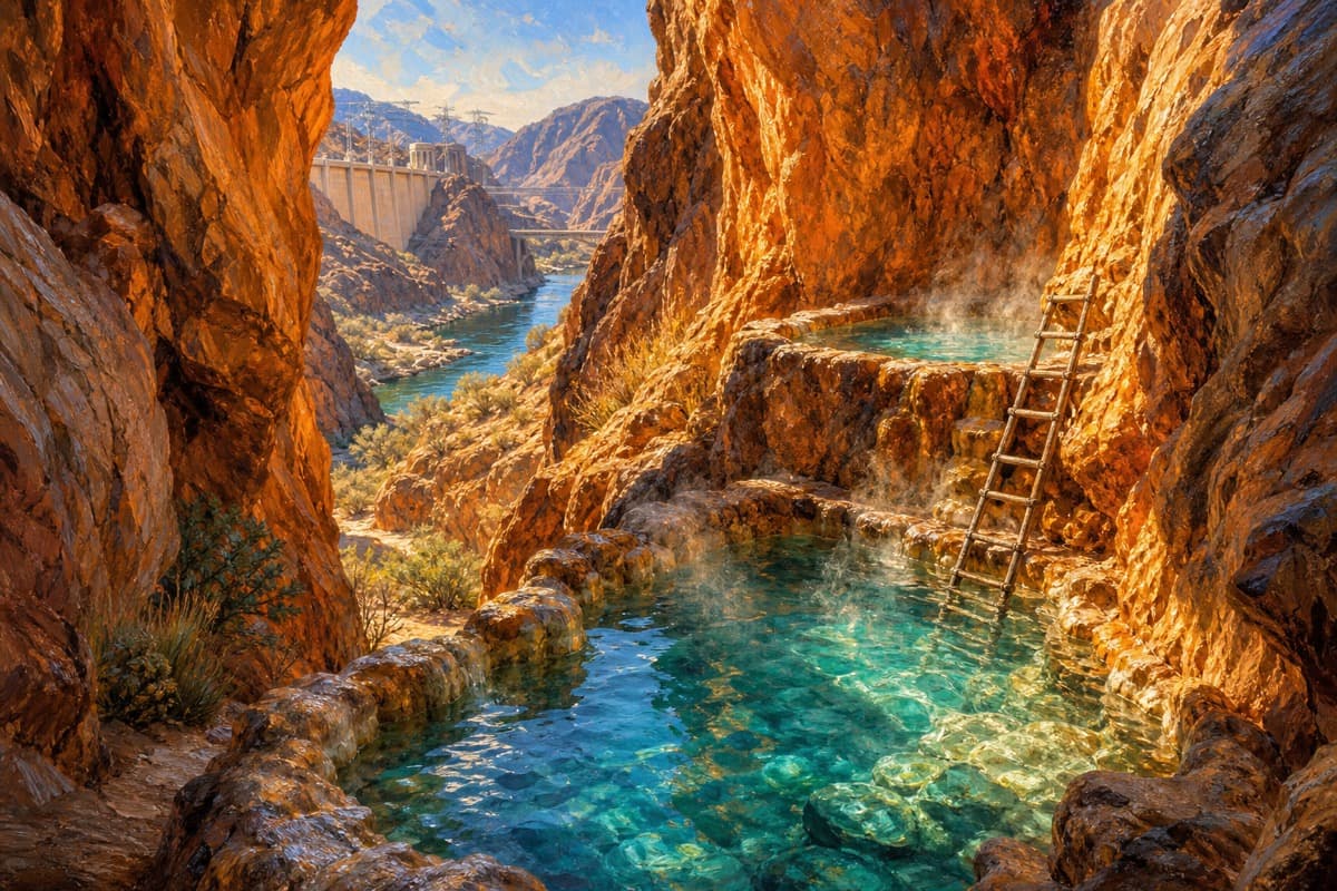 Arizona Hot Springs (Ringbolt) — Arizona hot spring