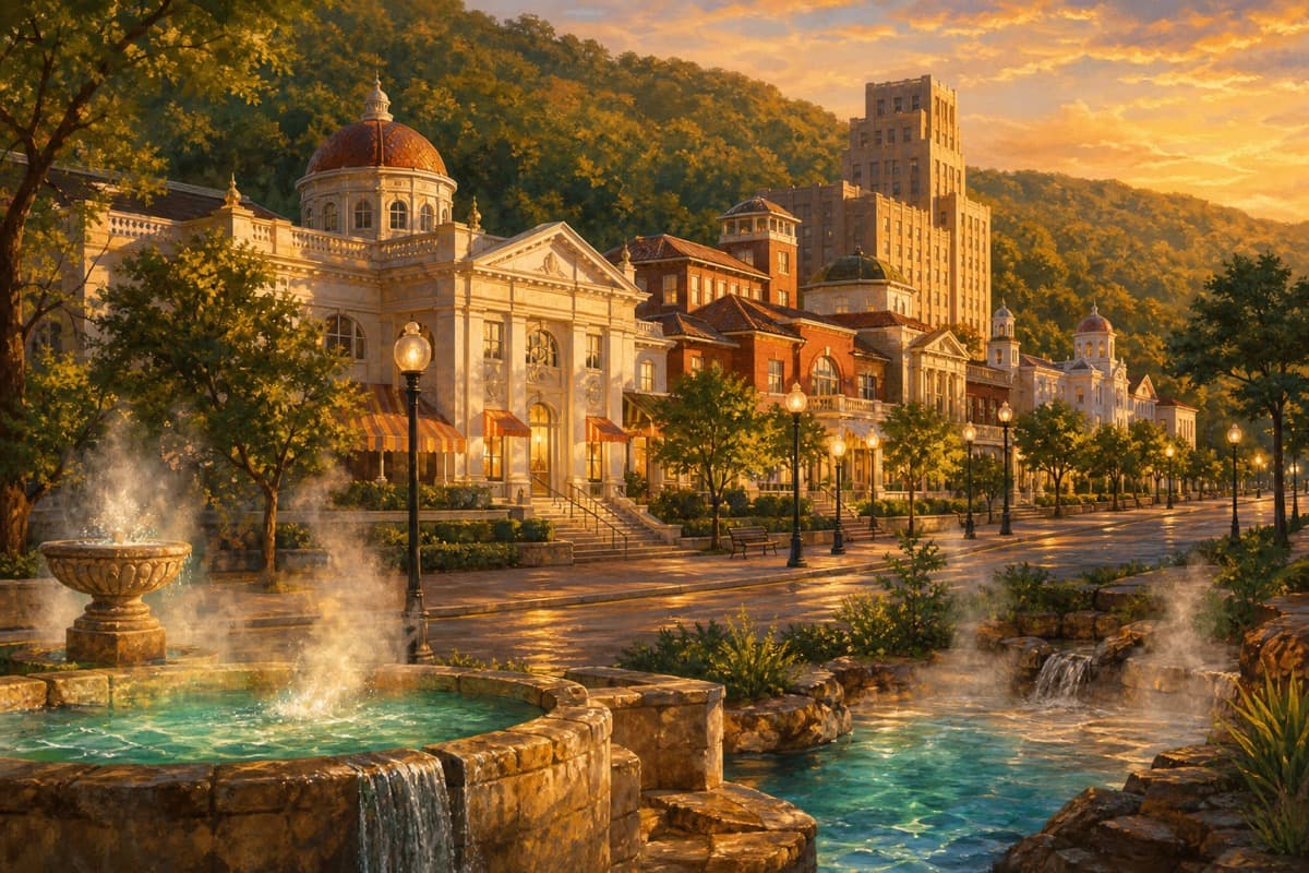 Hot Springs National Park, Hot Springs, Arkansas
