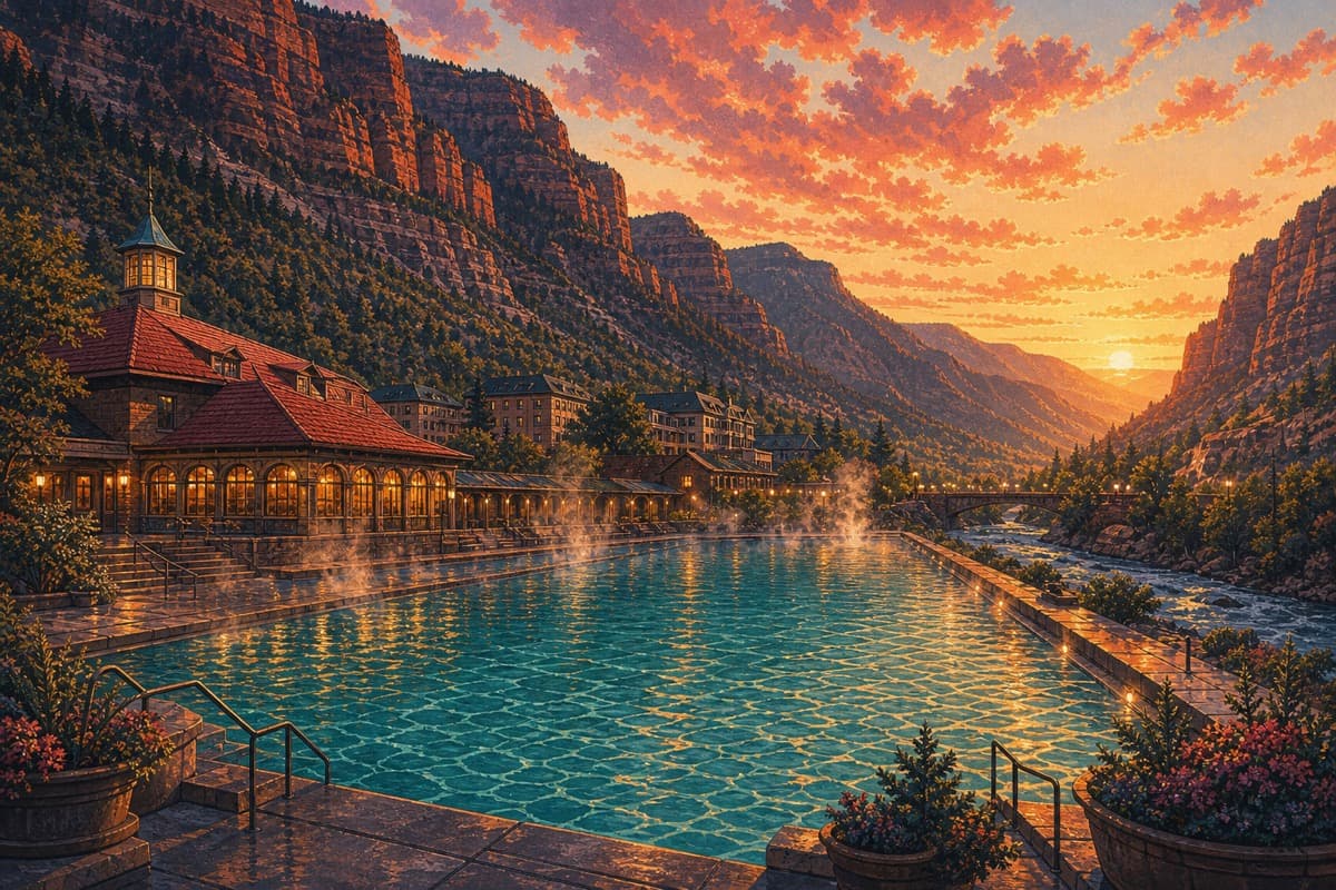 Glenwood Hot Springs, Glenwood Springs, Colorado