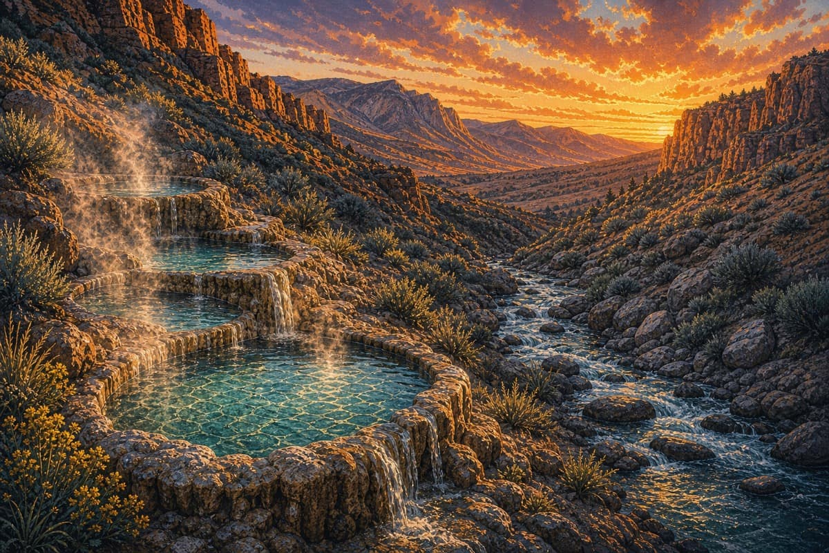Goldbug Hot Springs, Salmon, Idaho
