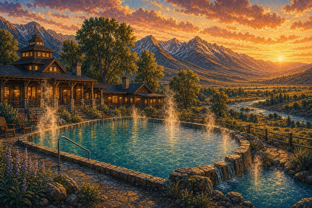 Chico Hot Springs, Pray, Montana