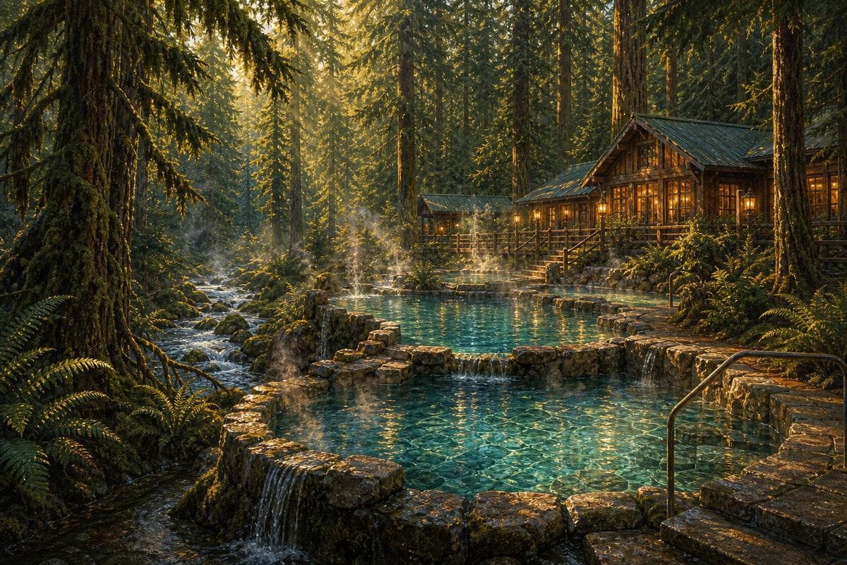 Sol Duc Hot Springs, Port Angeles, Washington