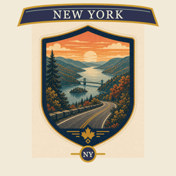 New York state badge