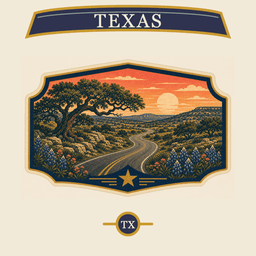 Texas state badge