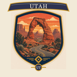 Utah state badge