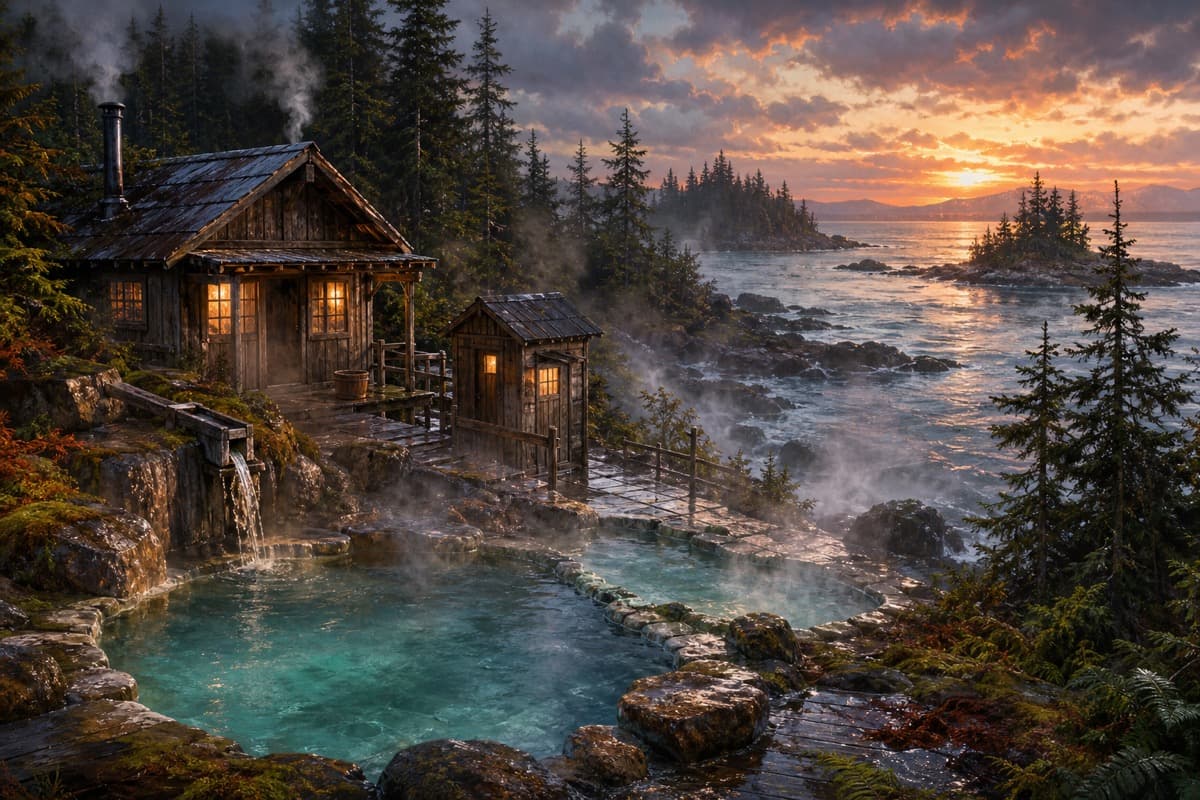 White Sulphur Springs — Alaska hot spring