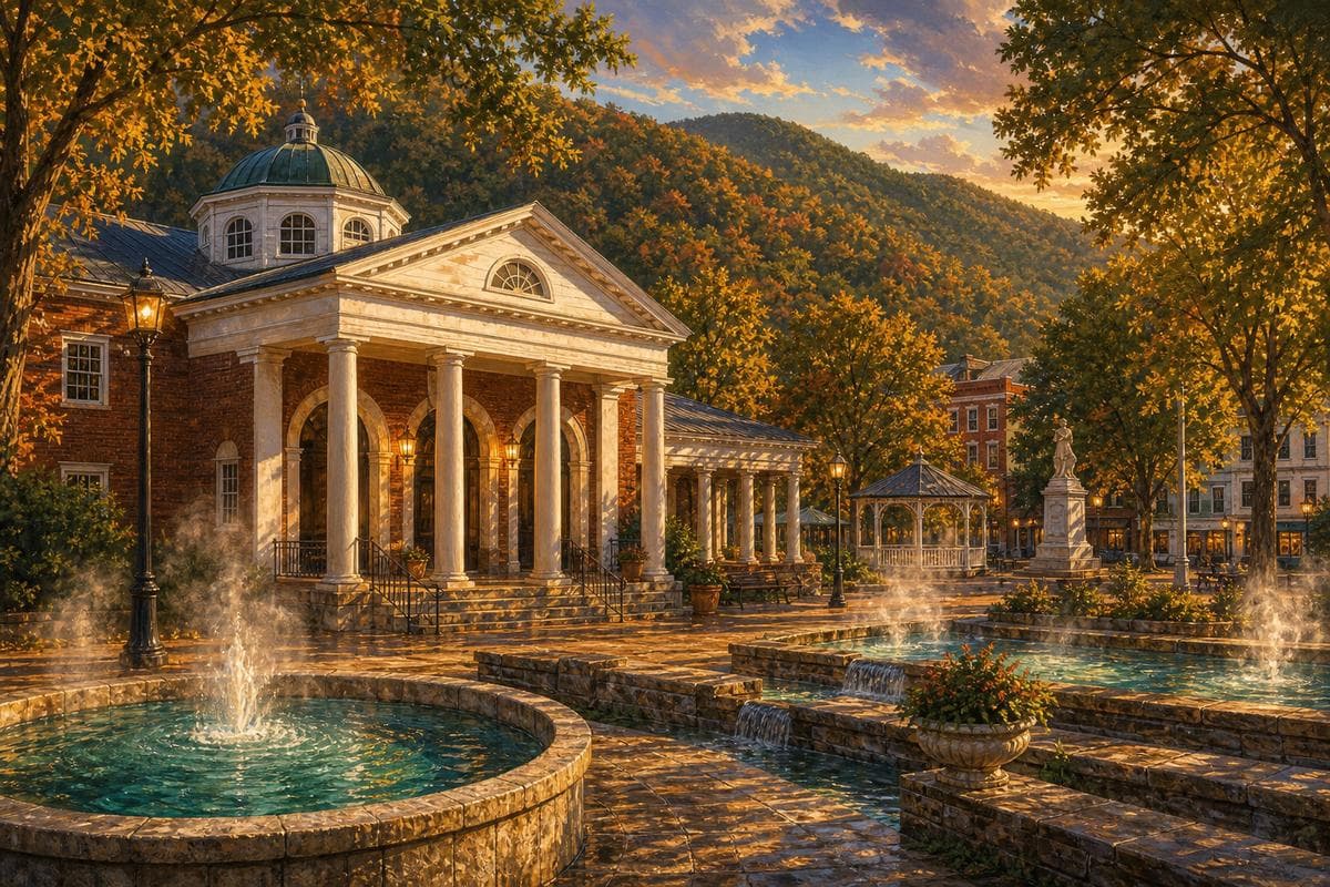Berkeley Springs — West Virginia hot spring