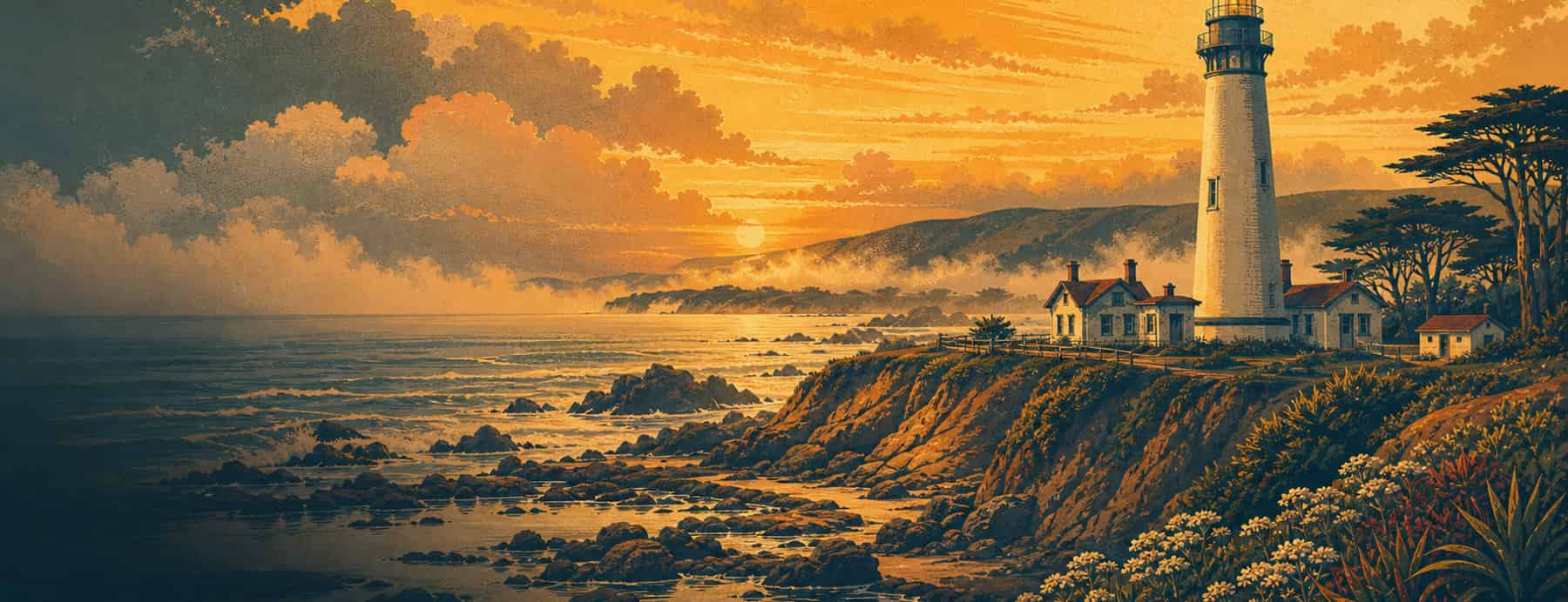 Pigeon Point Light, Pescadero, California