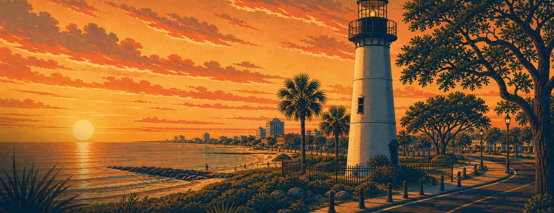 Biloxi Light, Biloxi, Mississippi