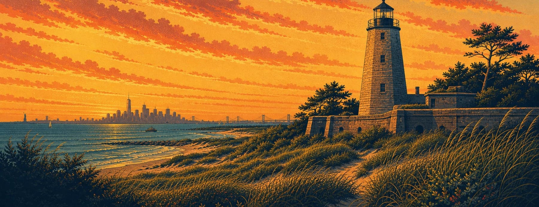 Sandy Hook Light, Sandy Hook, New Jersey