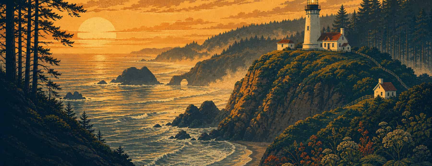 Heceta Head Light, Florence, Oregon