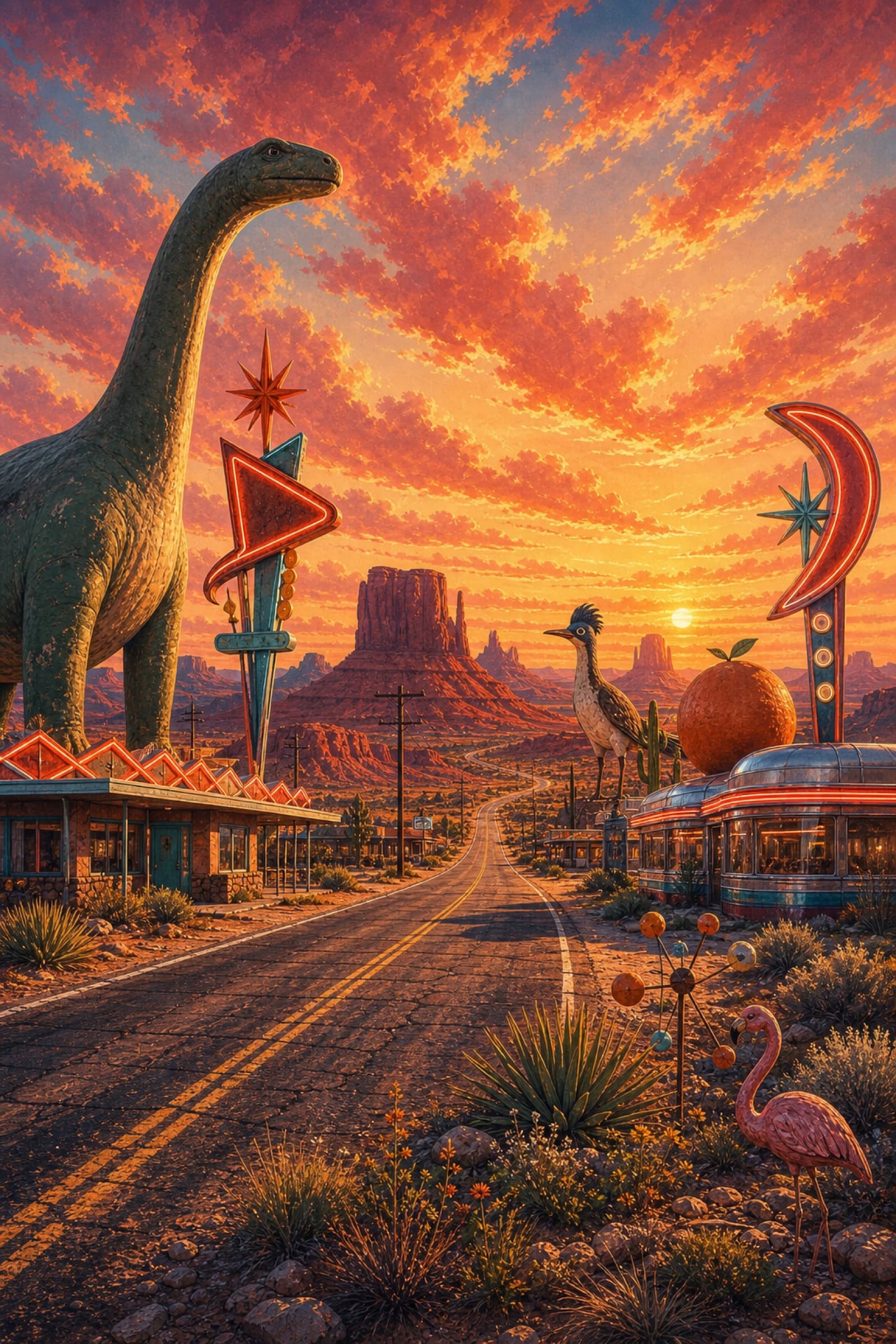 Roadside Americana Quest poster base