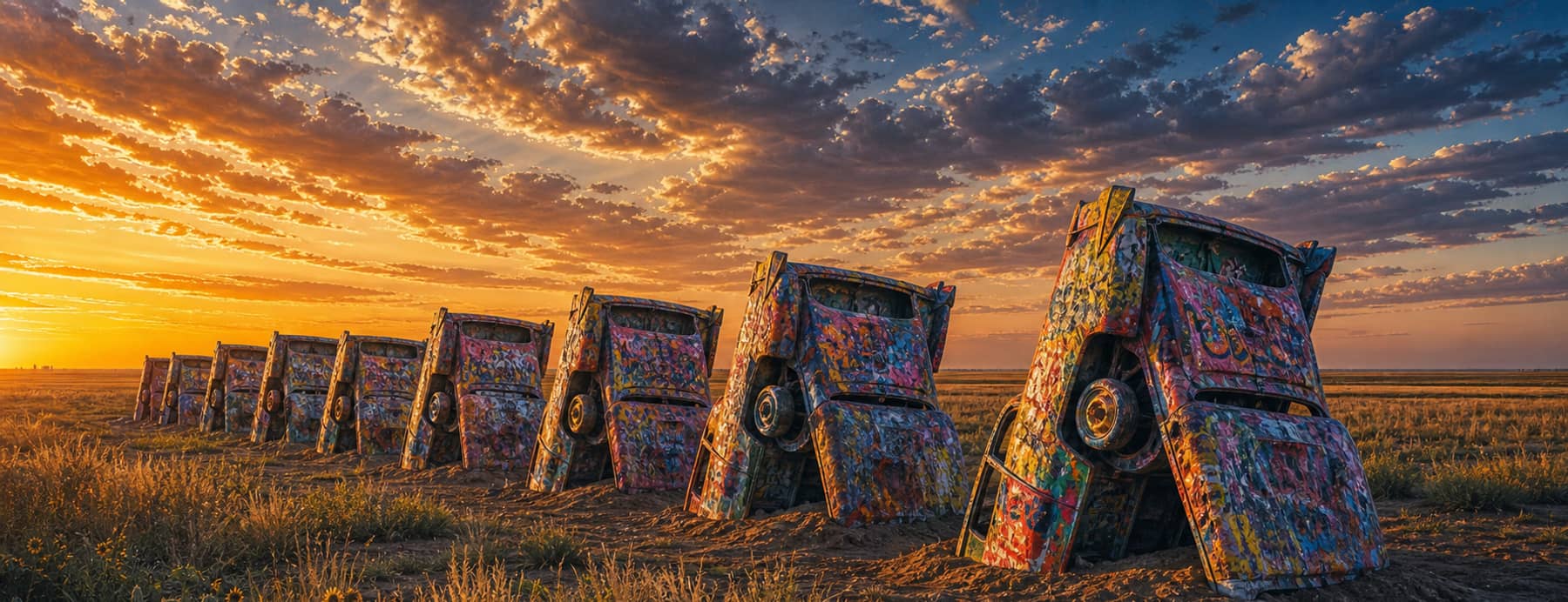 Cadillac Ranch, Texas