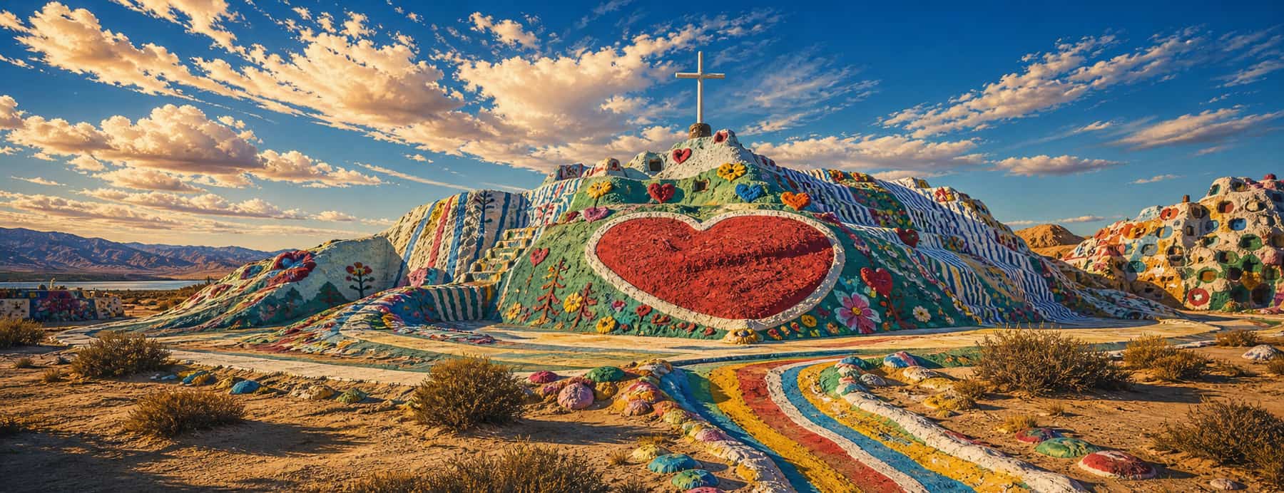 Salvation Mountain, California