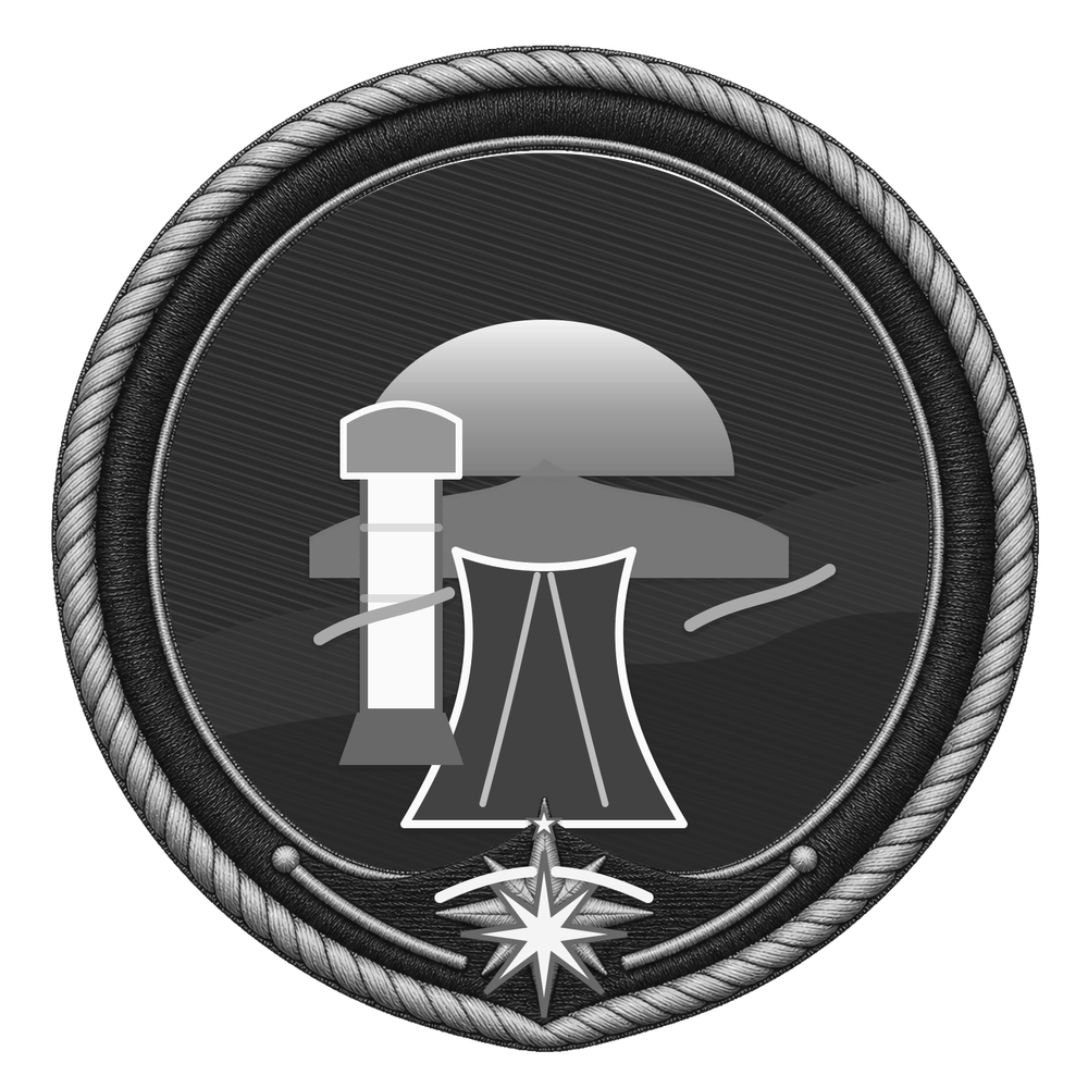 Locked Warmed Up mile marker patch badge
