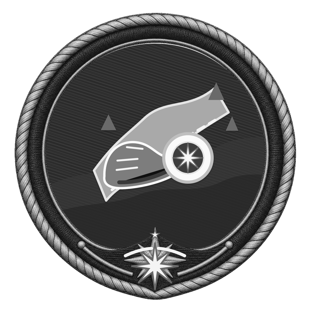 Locked Wanderer trailblazer patch badge