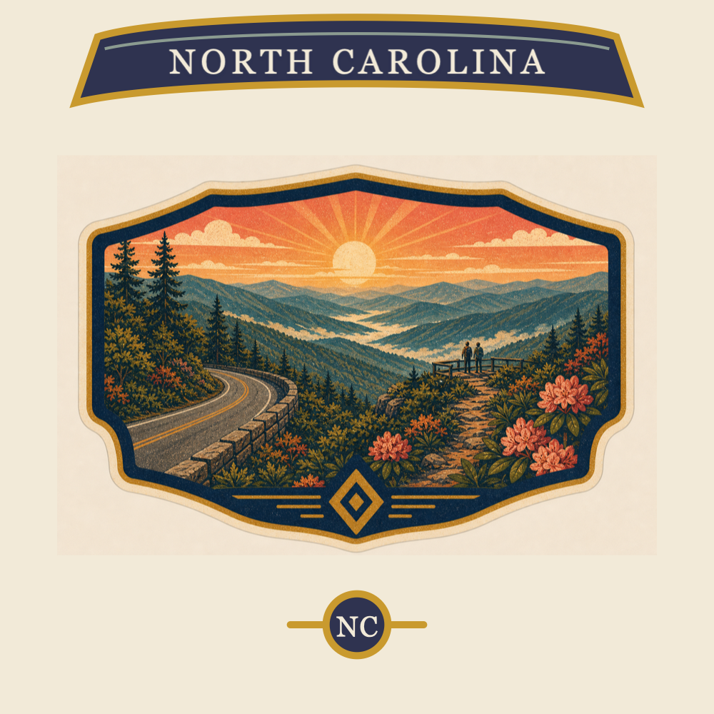 North Carolina state badge